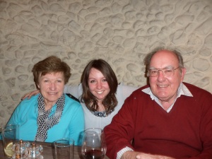 Nanny & Grandad and Me :)